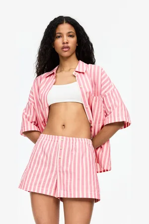 Pull&Bear Rustikale Bermudas Mit Streifen