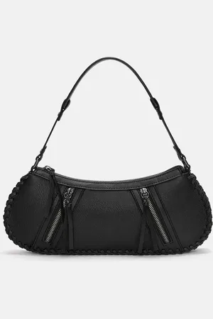 Pull&Bear Schultertasche Mit Reißverschlüssen