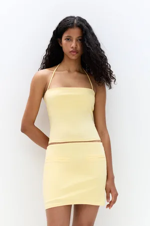 Pull&Bear Top Mit Carré-Ausschnitt