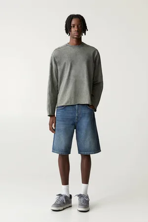 Pull&Bear Jeans-Bermudashorts Im Baggy-Fit