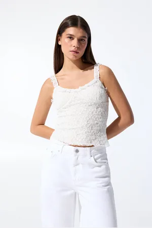 Pull&Bear Trägertop Mit Spitze