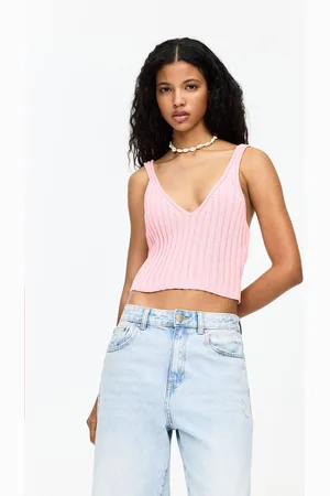 Pull&Bear Häkel-Top Mit Trägern