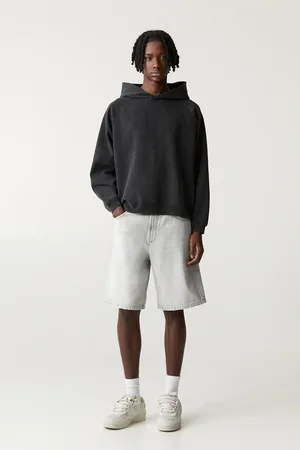 Pull&Bear Jeans-Bermudashorts Im Baggy-Fit