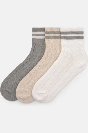 Pull&Bear 3er-Pack Sportliche Socken
