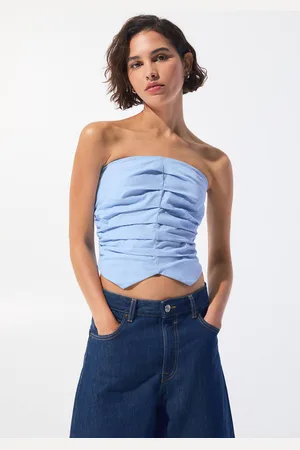 Pull&Bear Burlesque-Look-Top Trägerlos