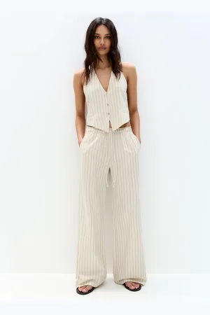 Pull&Bear Rustikale Hose Mit Streifen