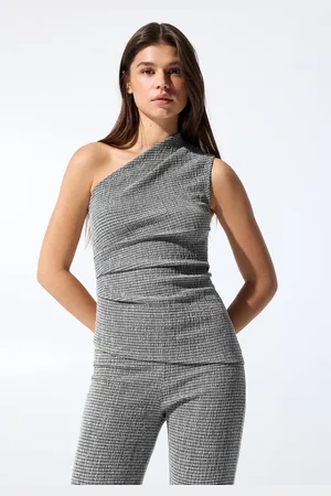 Pull&Bear Top Asymmetrisch Textur
