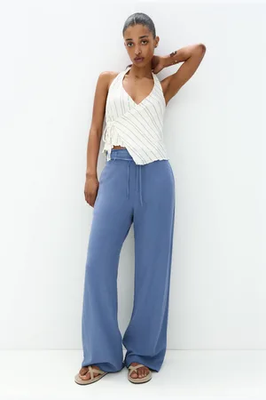 Pull&Bear Rustikale Hose Mit Ausgefranstem Saum