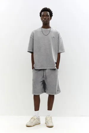 Pull&Bear Stwd-Bermudas Im Jogger-Fit Und Washed-Look