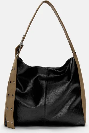 Pull&Bear Shopper-Tasche Mit Kontrast