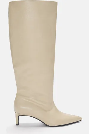 Pull&Bear Hohe Stiefel Mit Spitzem Absatz