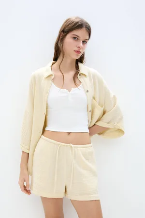 Pull&Bear Bermudashorts Textur
