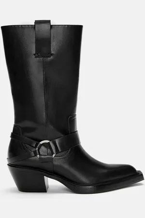 Pull&Bear Cowboystiefel Mit Schnalle