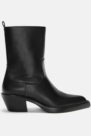 Pull&Bear Cowboy-Stiefeletten Mit Absatz