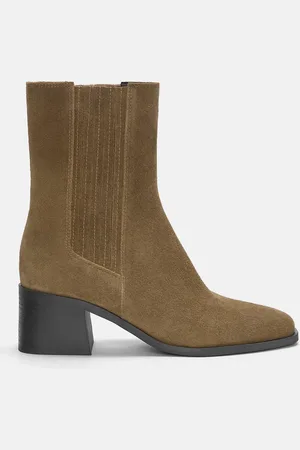 Pull&Bear Stiefeletten Im Westernlook Aus Leder