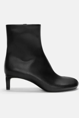 Pull&Bear Absatzstiefeletten Mit Runder Spitze