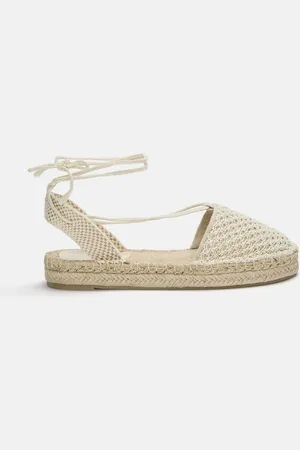 Pull&Bear Espadrilles Aus Häkelstoff