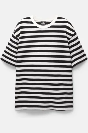 Pull&Bear T-Shirt Mit Streifen