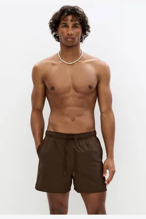 Pull&Bear Badeshorts Aus Textur-Gewebe