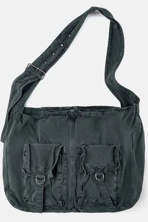 Pull&Bear Cross-Canvas-Shopper