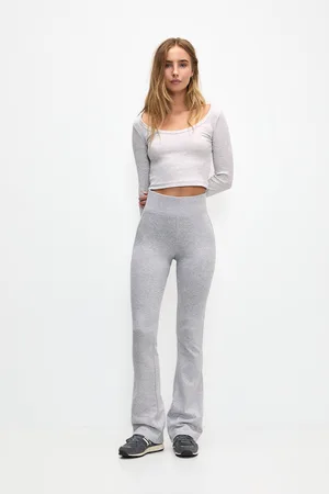 Pull&Bear Schlaghose Mit Breitem Bund