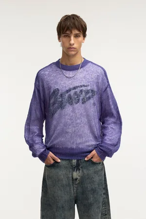 Pull&Bear Locker Gewebter Stwd-Pullover