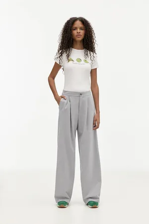 Pull&Bear Weite Stoffhose