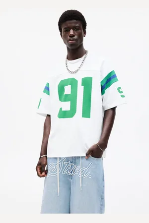 Pull&Bear Weißes Shirt Mit Motiv Nummer