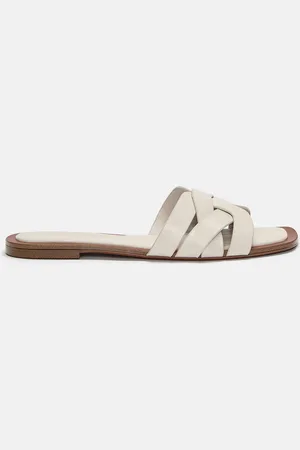 Pull&Bear Flache Sandalen Mit Überkreuzten Riemen