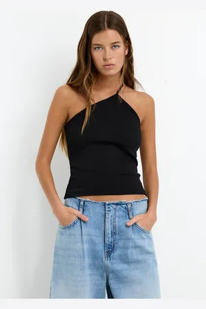 Pull&Bear Top Mit Asymmetrischen Trägern