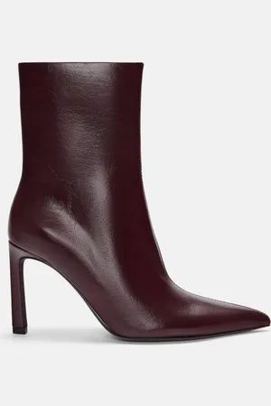 Pull&Bear Absatzstiefeletten Mit Spitzer Zehenpartie