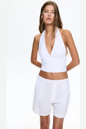 Pull&Bear Rückenfreies Neckholder-Top