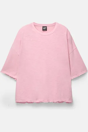 Pull&Bear Stwd-T-Shirt Im Boxy-Fit Mit Kurzen Ärmeln