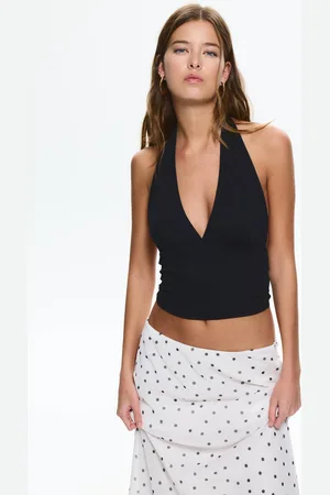 Pull&Bear Rückenfreies Neckholder-Top