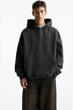 Pull&Bear Sweatshirt Im Boxy-Fit Mit Kapuze