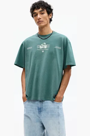 Pull&Bear T-Shirt Mit Le Baiser-Grafik