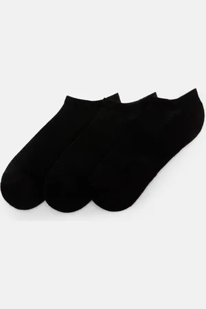 Pull&Bear 3er-Pack Kurze Schwarze Socken