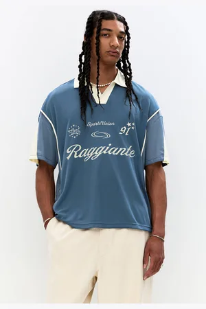 Pull&Bear Shirt Mit Polokragen Und Stickerei Raggiante
