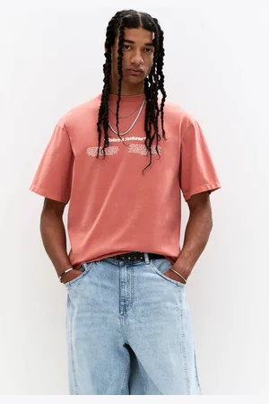 Pull&Bear Shirt Mit Früchtegrafik Und Slogan