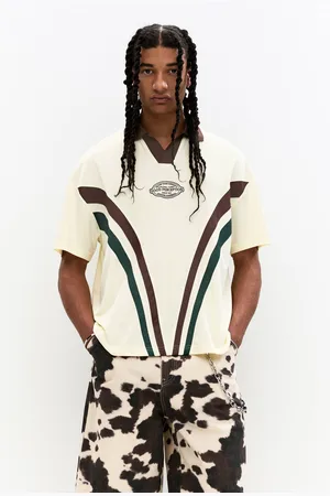Pull&Bear Shirt Mit Colour-Block Und Polo-Kragen