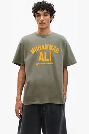 Pull&Bear Grünes T-Shirt Muhammad Ali
