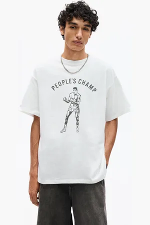 Pull&Bear T-Shirt Mit Muhammad Ali-Grafik