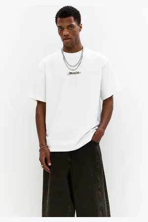 Pull&Bear T-Shirt Mit Palmengrafik