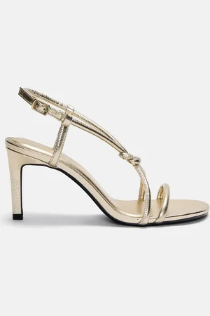 Pull&Bear Absatzsandalen Mit Knoten