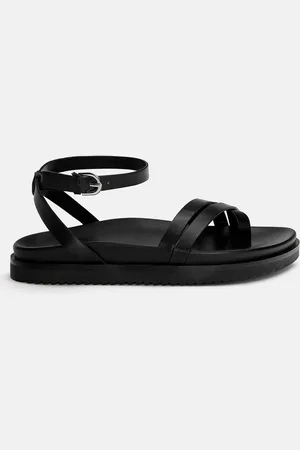 Pull&Bear Flache Sandalen Mit Volumenriemen