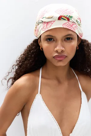 Pull&Bear Bandana-Halstuch Mit Sardinen