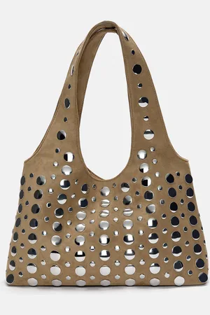 Pull&Bear Shopper-Tasche Mit Nieten