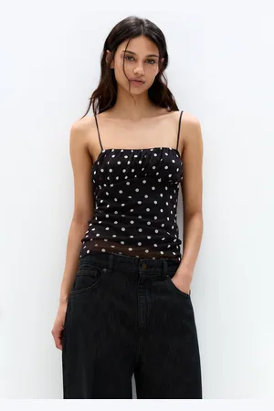 Pull&Bear Trägertop Mit Tupfen
