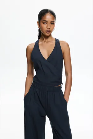 Pull&Bear Wickel-Top Mit Leinen