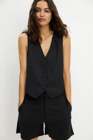 Pull&Bear Anzugweste Rustikal